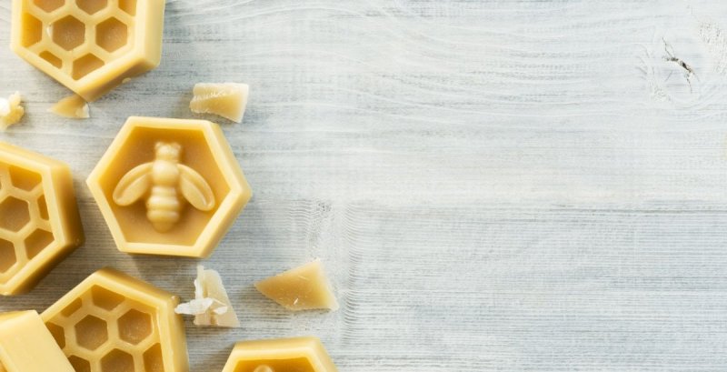 Текстура пчелиного воска