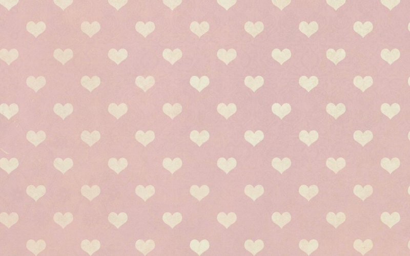 Сердечки фон