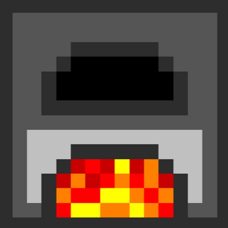 Печка из МАЙНКРАФТА