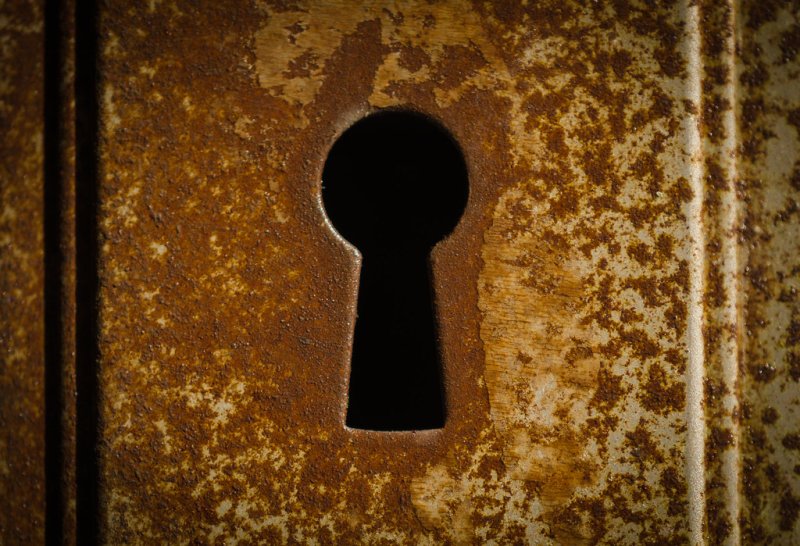 Дверная замочная скважина