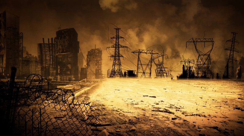Постапокалипсис пейзаж