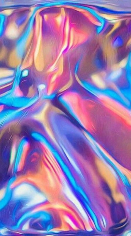 Радужное переливание цветов