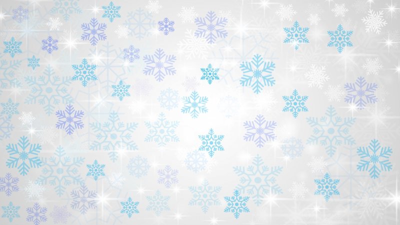 Фон снежинки
