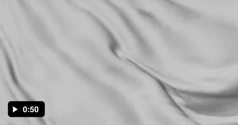 Мятая белая ткань