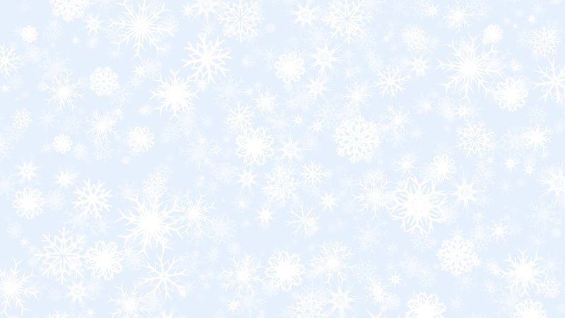 Снежинки на белом фоне