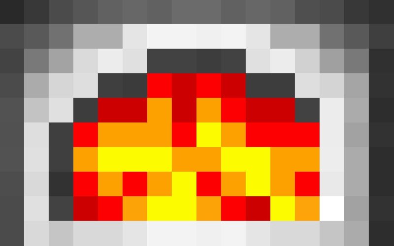 Печка майнкрафт