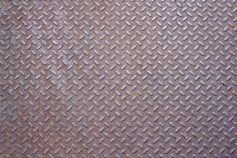 Рельефный металлический лист