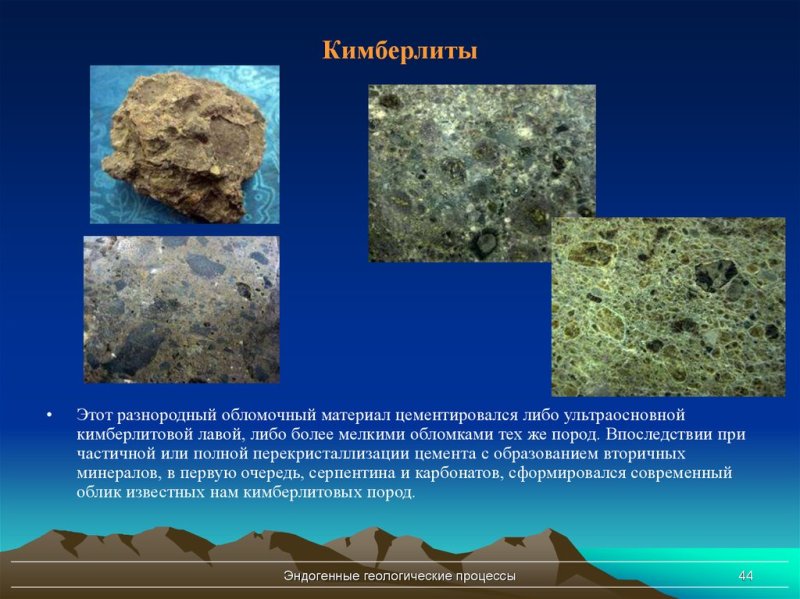 Кимберлит Горная порода