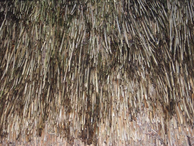 Соломенная крыша текстура