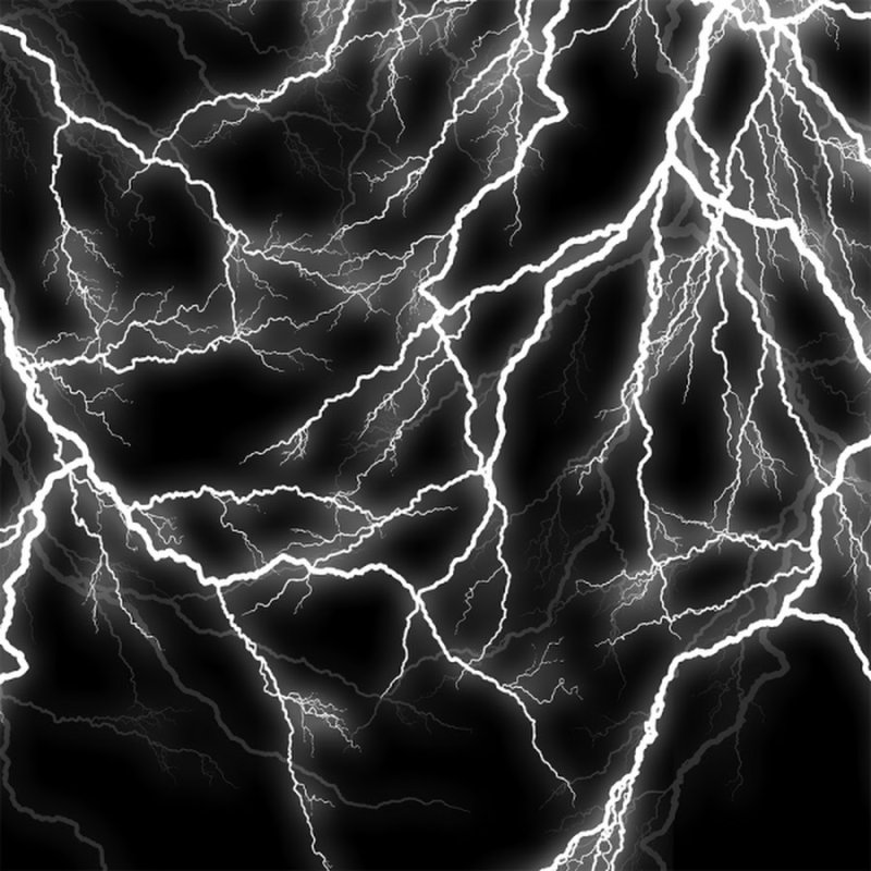 Текстура молнии