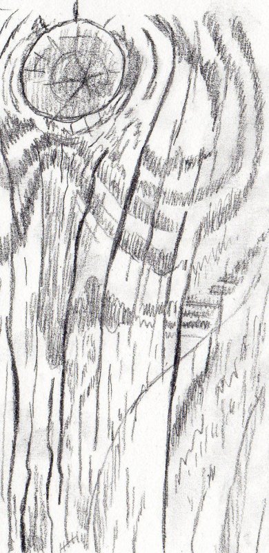 Фактура карандашом