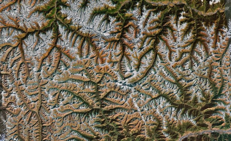 Текстура рельефа