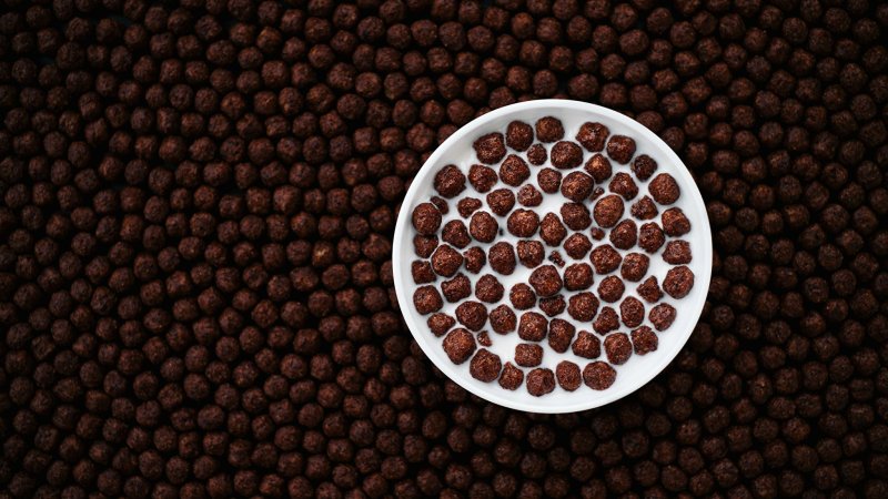 Круглые шоколадные шарики