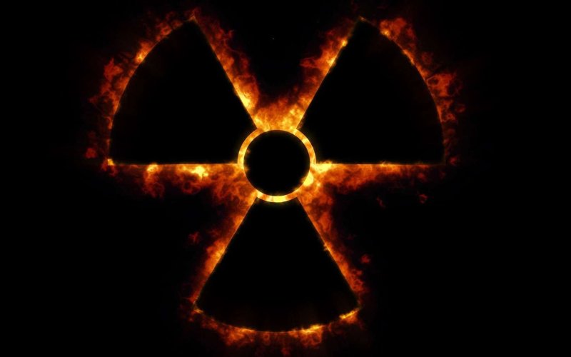 Знак радиации Чернобыль