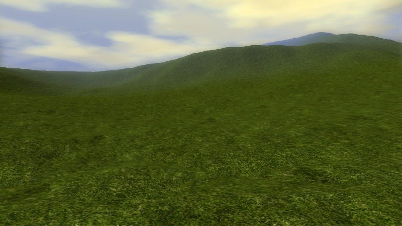 Террейн холмы