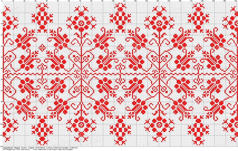 Славянские рушники вышивка