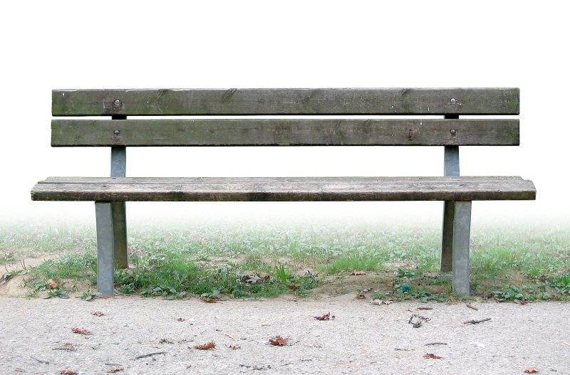 Старая скамейка