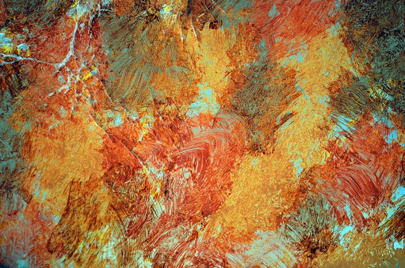 Фактура масляной краски