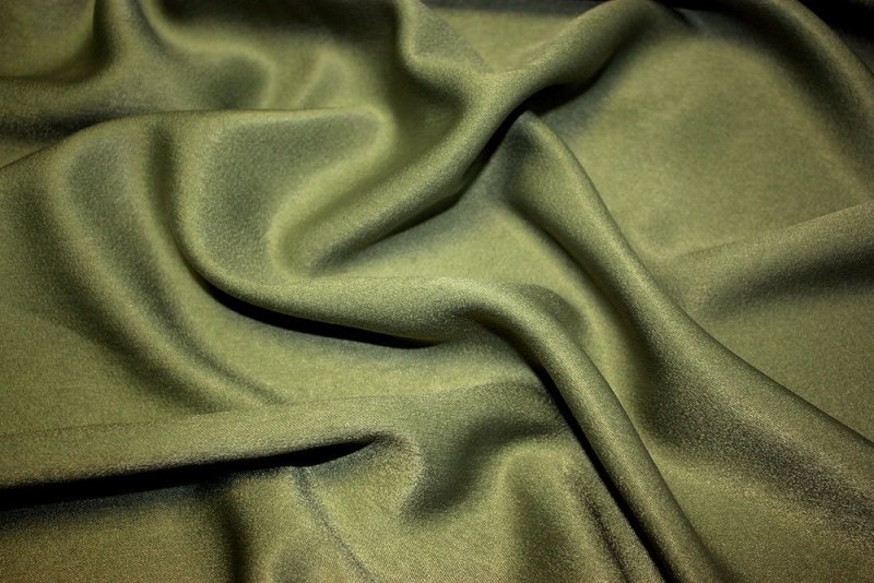 Ткань болотного цвета