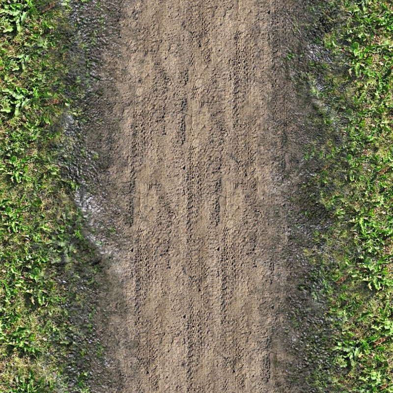 Текстура грунтовой дороги