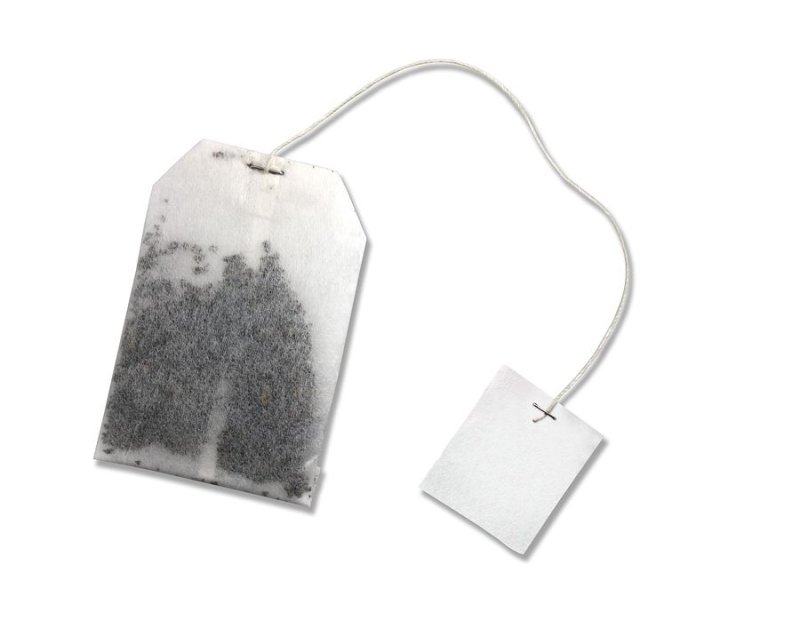 Чайный пакетик без фона