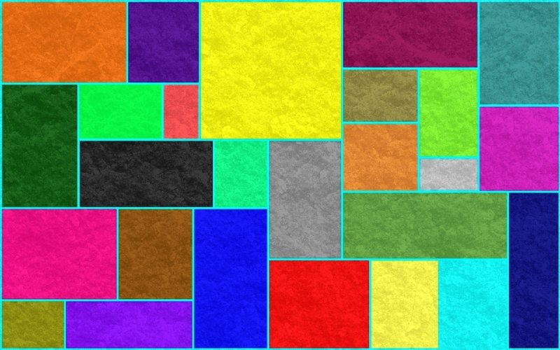 Разноцветные квадратики