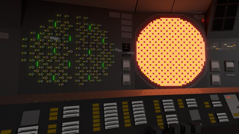 Пульт управления РБМК 1000