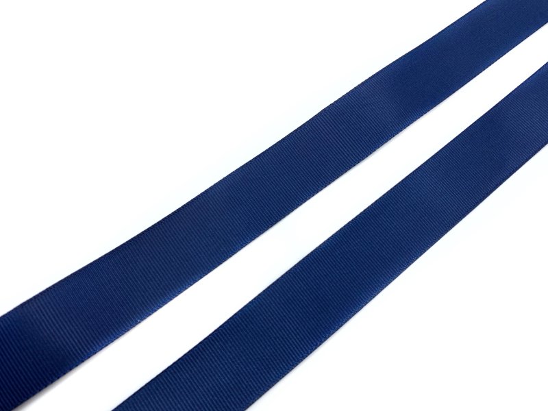 Лента репсовая голубая 25 мм