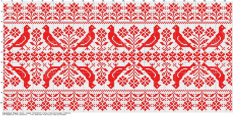 Рушник белорусский орнамент