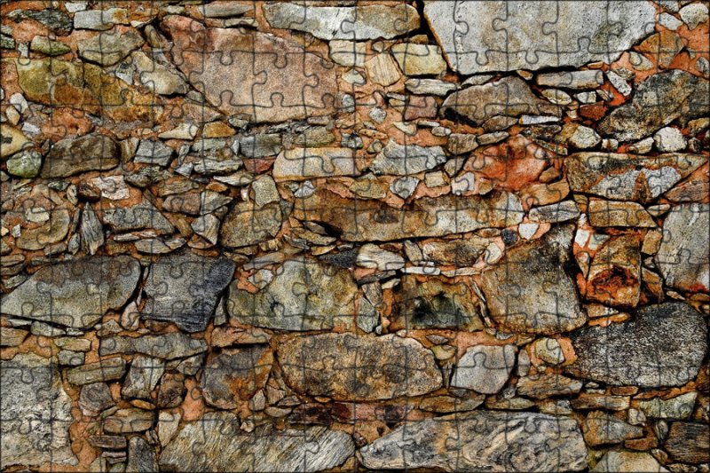 Камень бут песчаник стена