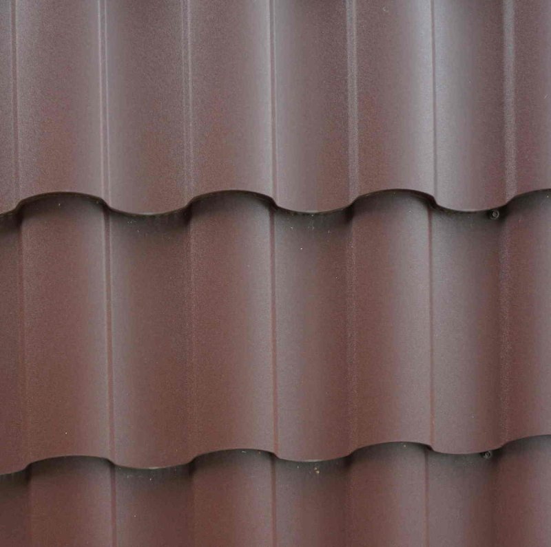 Металлочерепица рал 8017