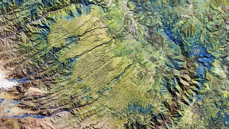 Земля - вид сверху