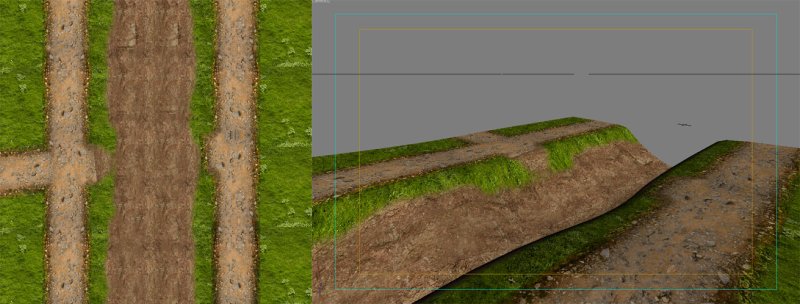 3ds Max текстура суглинок