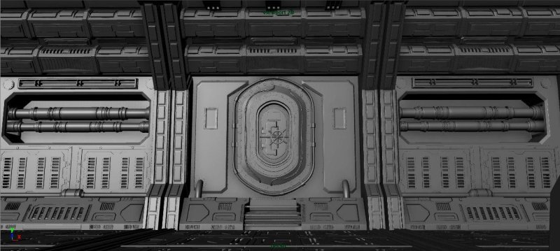 Стена космического корабля