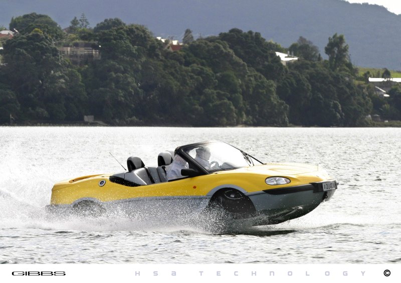 Автомобиль амфибия Gibbs