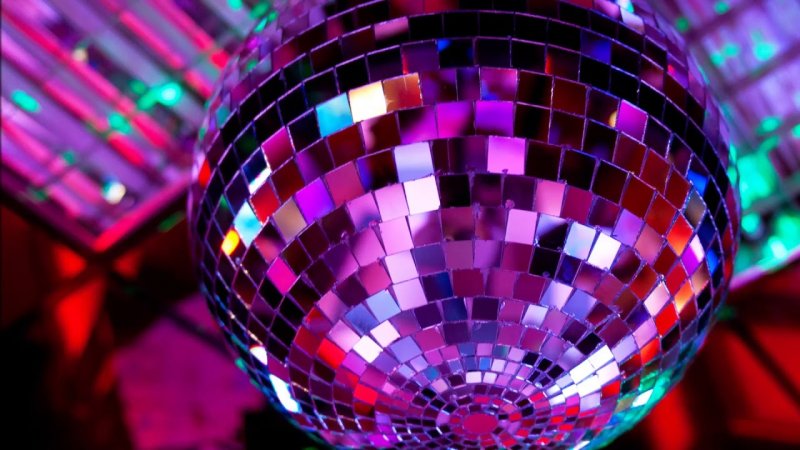 Диско шар фон