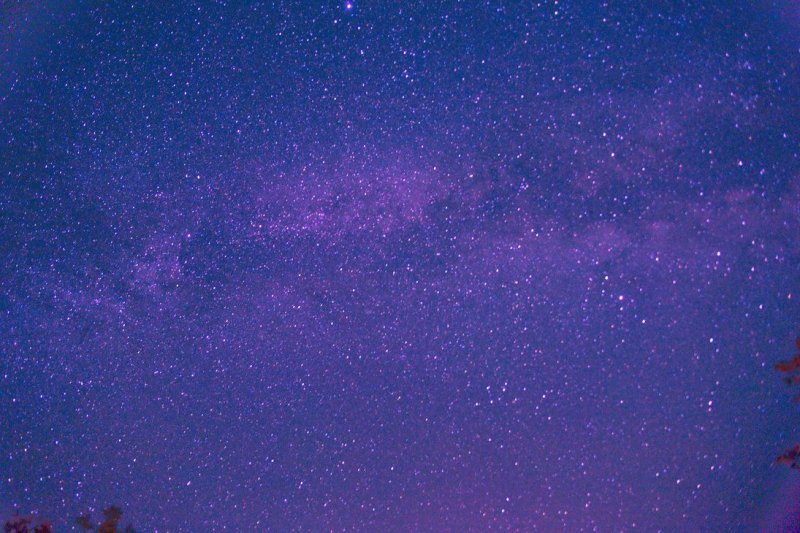 Звездное небо фиолетовое