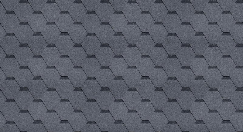 ТЕХНОНИКОЛЬ гибкая черепица, финская, Соната серый