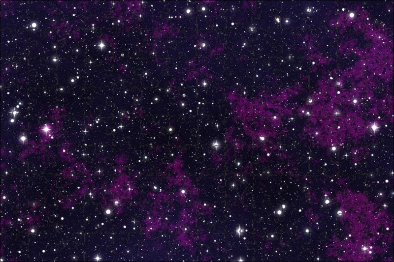Фиолетовый космос