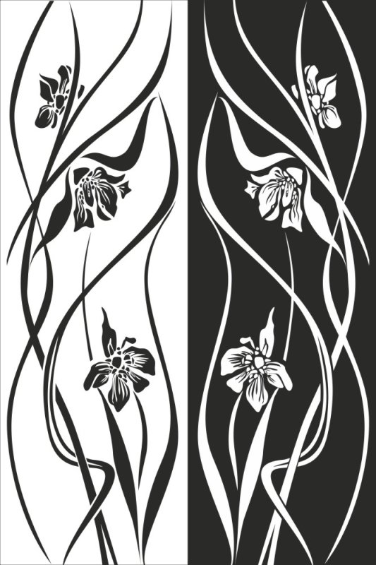 Пескоструйный витраж