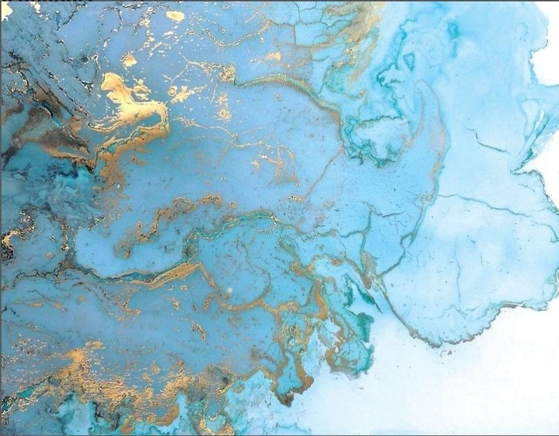 Голубой мрамор