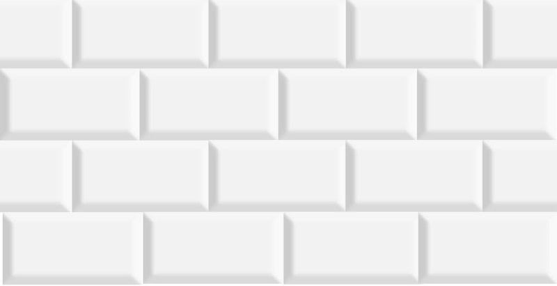 Плитка кабанчик 10 30 белая