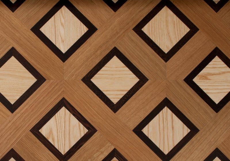 Паркет штучный дуб Радиал Селект