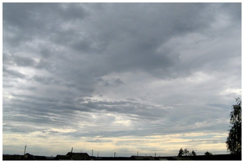 Пасмурное небо
