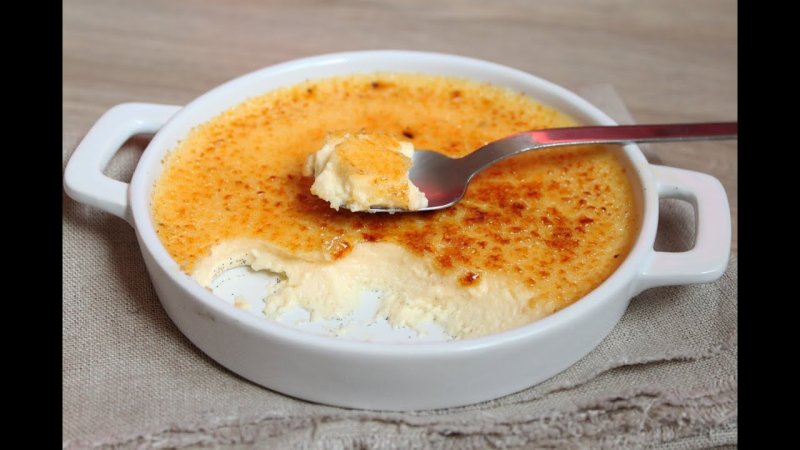 Крем-брюле французские Десерты