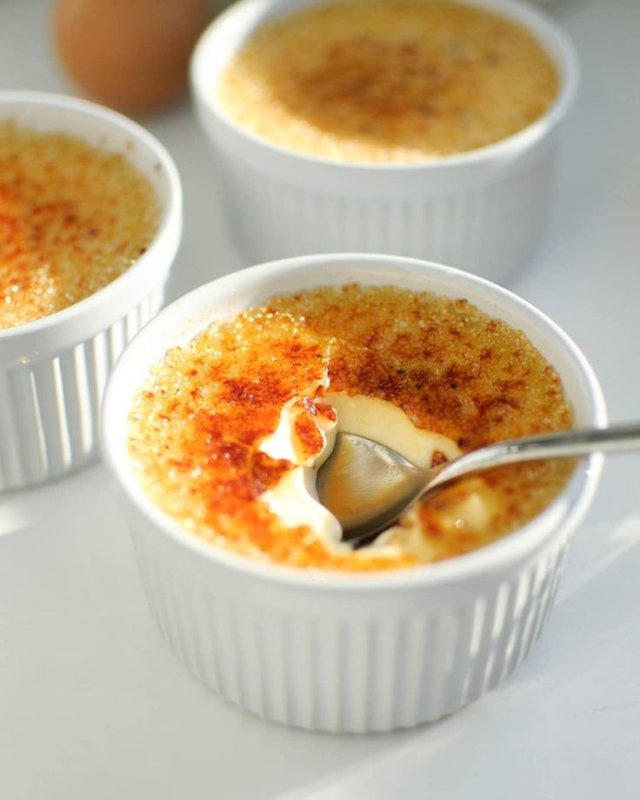 Крем-брюле классический французский