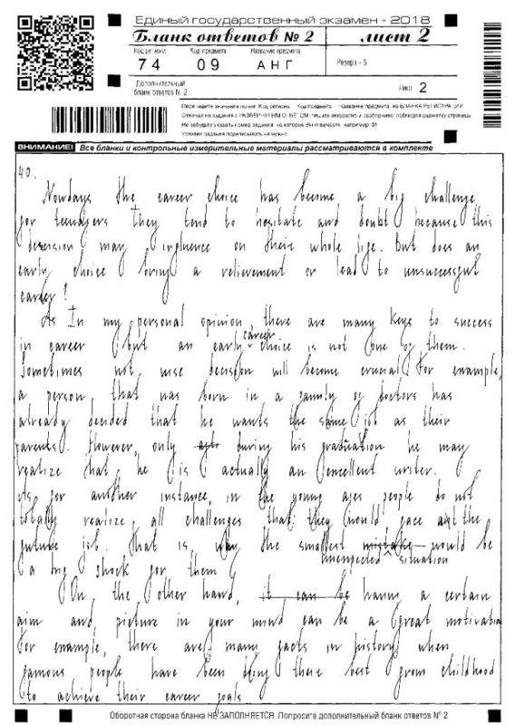 Эссе по английскому ЕГЭ 2022