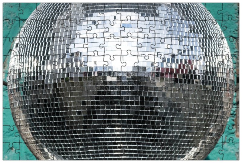 Диско шар зеркальный