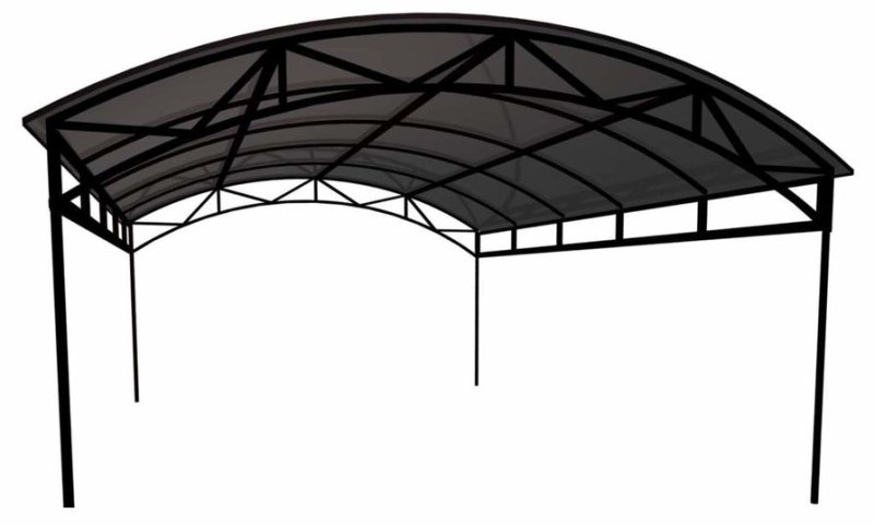 Навес металлический