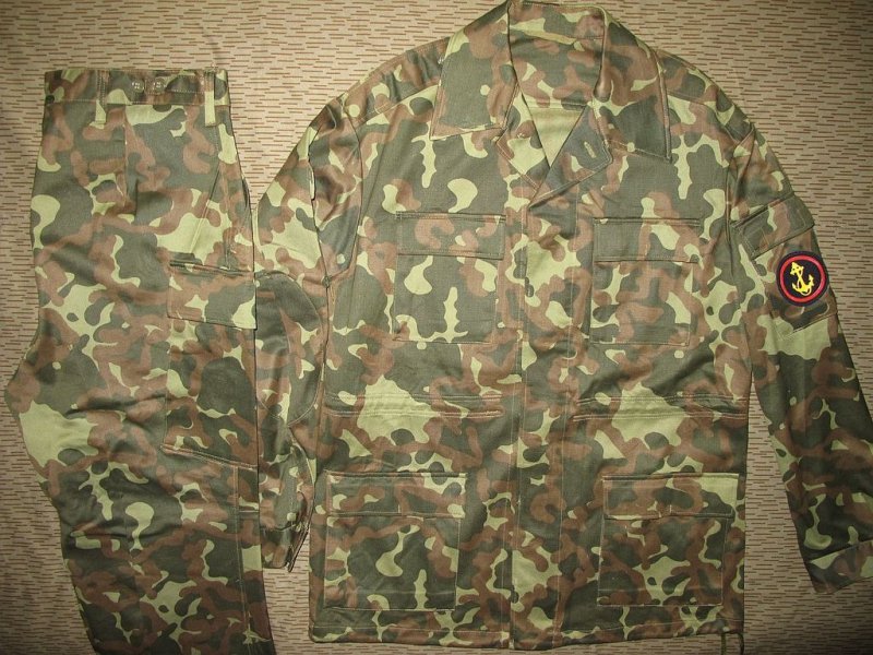 Камуфляж березку (афганка).